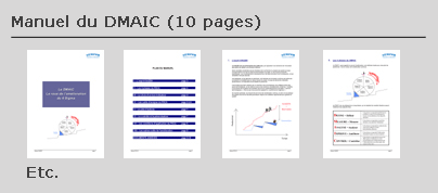 DMAIC - Manuel du participant (6 Sigma - Lean Manufacturing / Management)